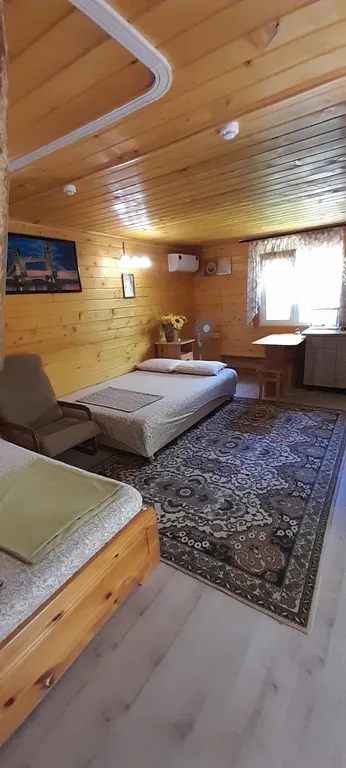 Коттедж Дом из бруса в саду — Анапа