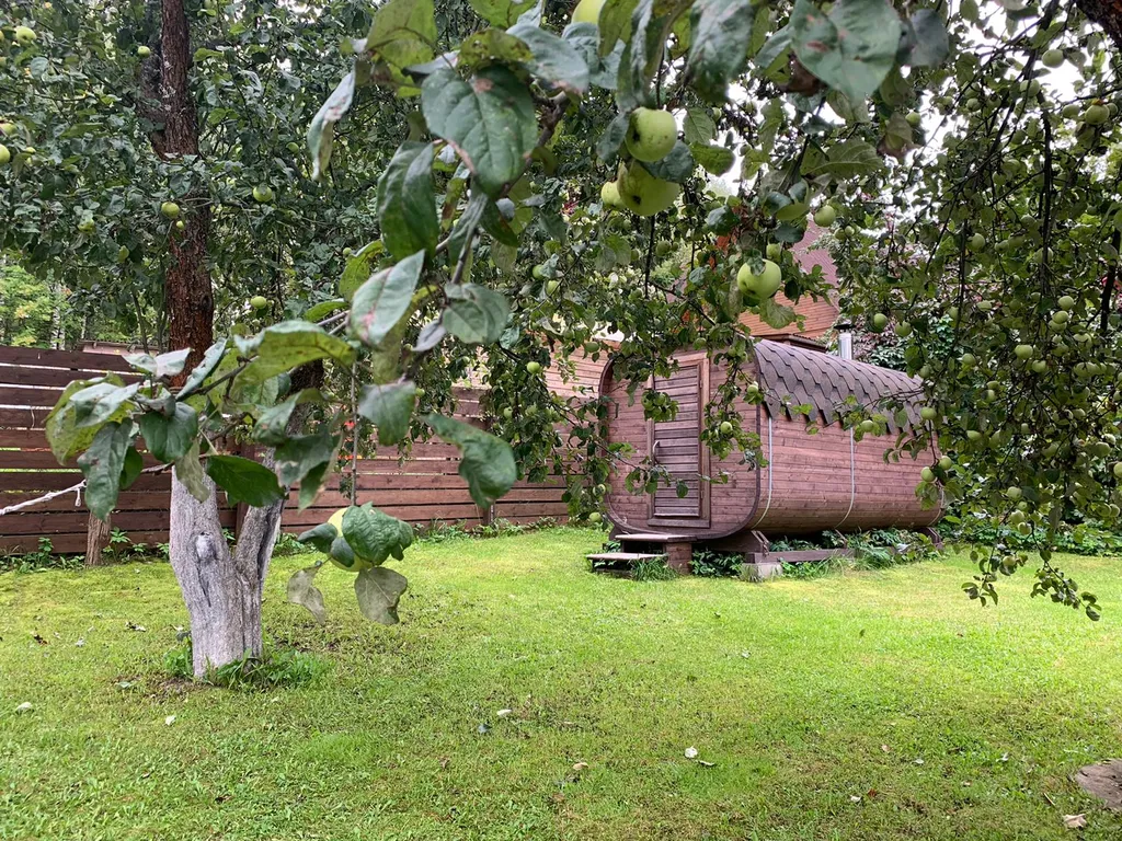 Домик близ Сорочан с баней-бочкой