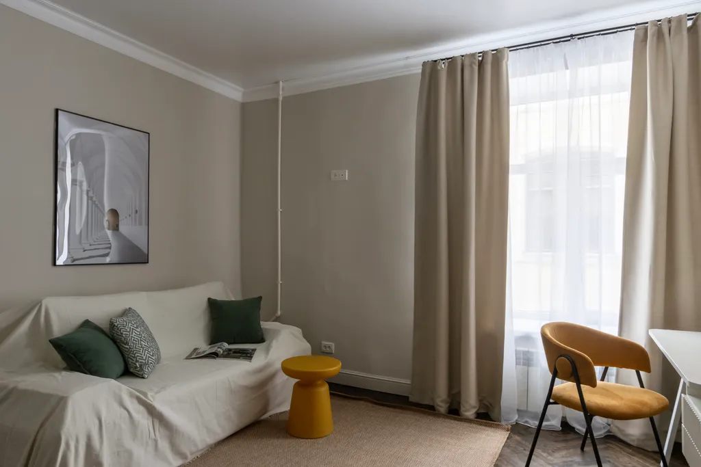 Дизайнерские апартаменты с двумя спальнями