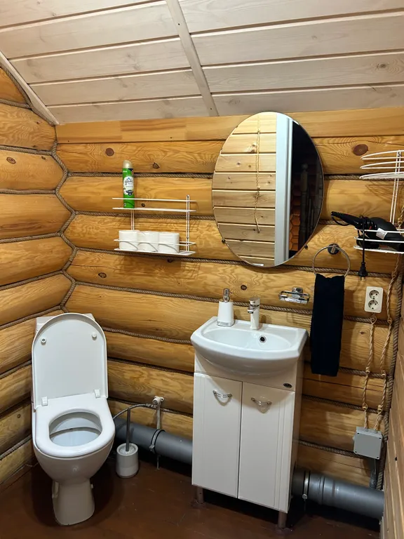 Двухэтажный дом с Русской баней