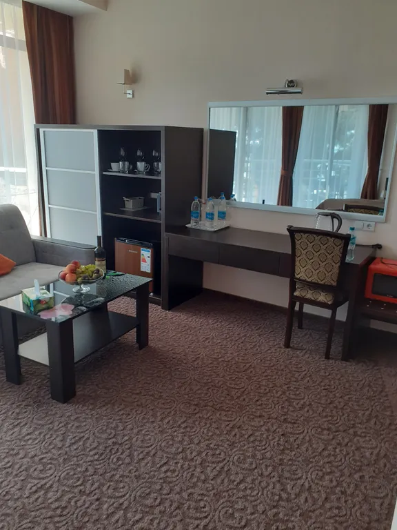 Номер студия с видом на море в отеле Аквапарк Алушта