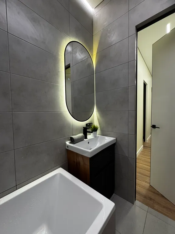 Квартира Просторная стильная евро-трехкомнатная квартира у залива — Санкт-Петербург