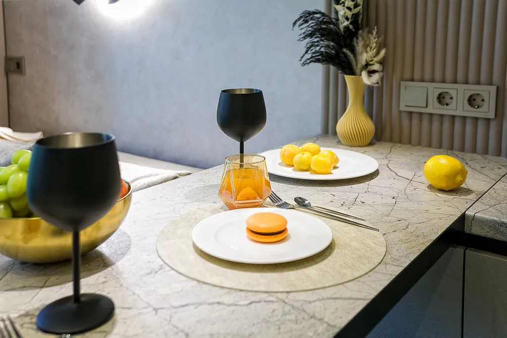 Студия с панорамой на горы