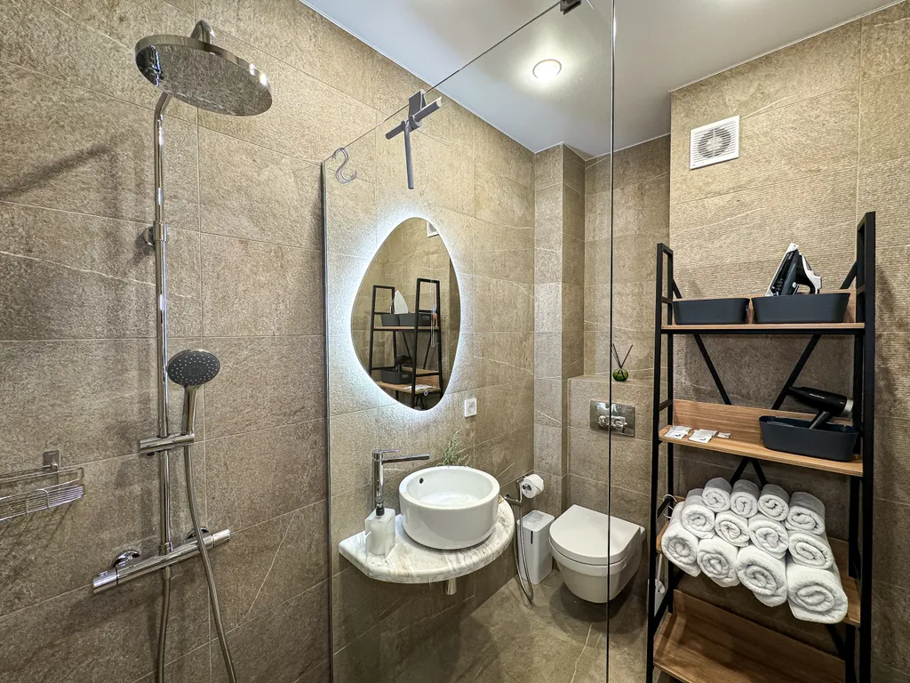 Квартира Дизайнерская квартира в комплексе с бассейном — Анапа