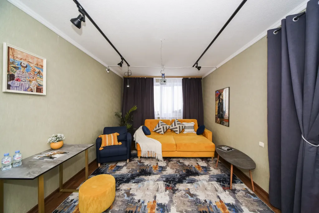 Апартаменты с Проектором 4 метра, PS5, панорамный вид на город