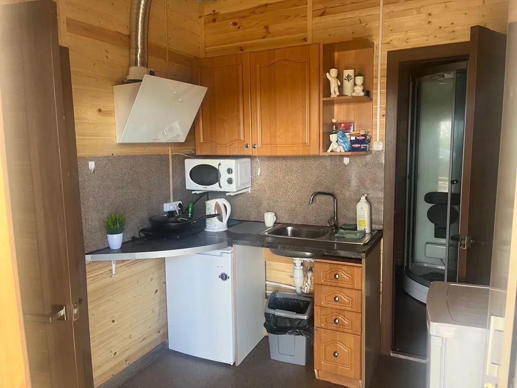 Уютные апартаменты в черте города с видом северной природы