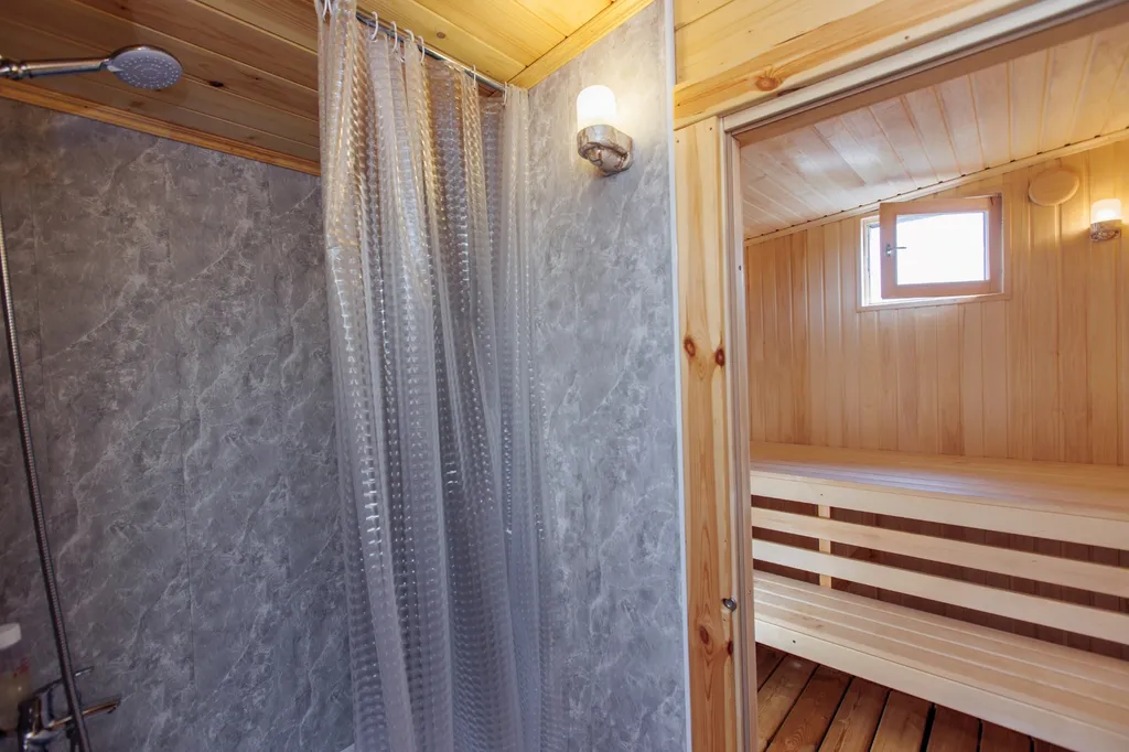 Уютный дом с баней и мангалом