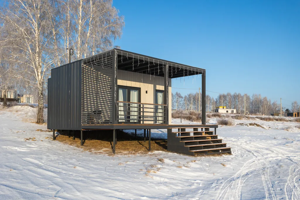 Уютный дом с панорамным видом на водохранилище