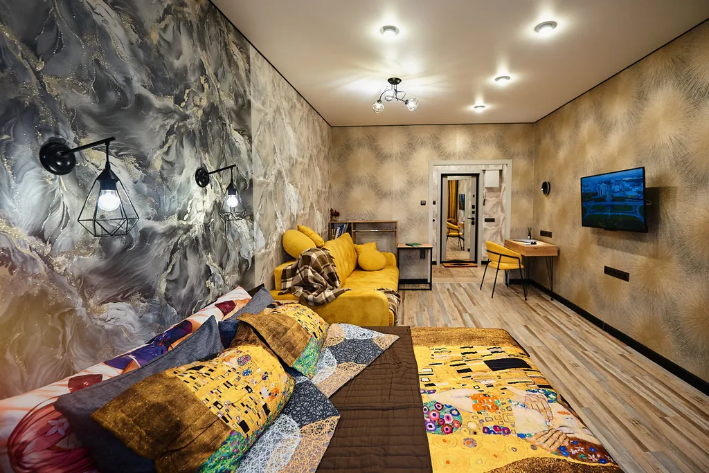 Capybara's style: центр, парящая кровать, тв-алиса, качель