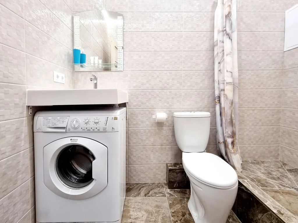 Светлая студия на высоком этаже