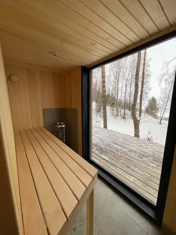 Дом с сауной Zeus с видом на Горьковское море