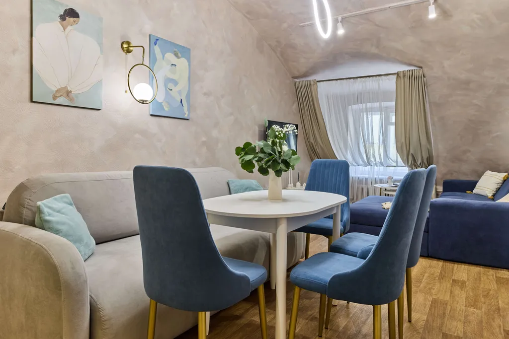 Квартира Квартира У Московского вокзала с арочным потолком — Санкт-Петербург