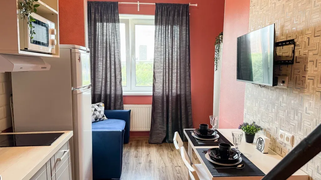 Квартира Квартира Уютная студия в ЖК Татьянин парк у метро Говорово — Москва