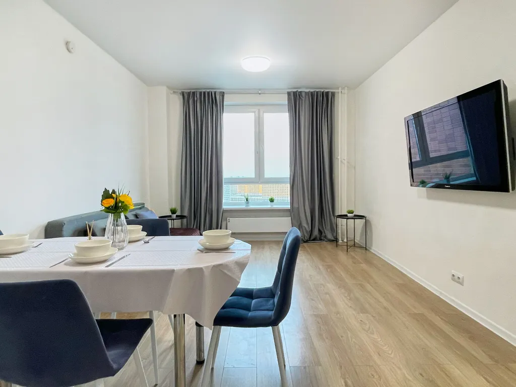 Двухкомнатные апартаменты с панорамным видом