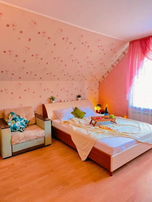 Квартира Двухкомнатные пятиместные апартаменты с мини-кухней — аренда посуточно в Анапа