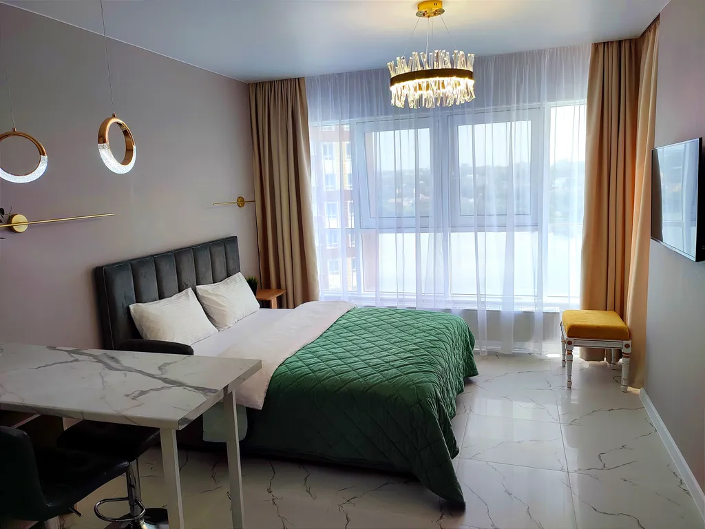 Студия с красивым видом на реку Свияга