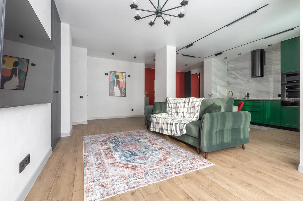 Просторная сочная квартира в новостройке