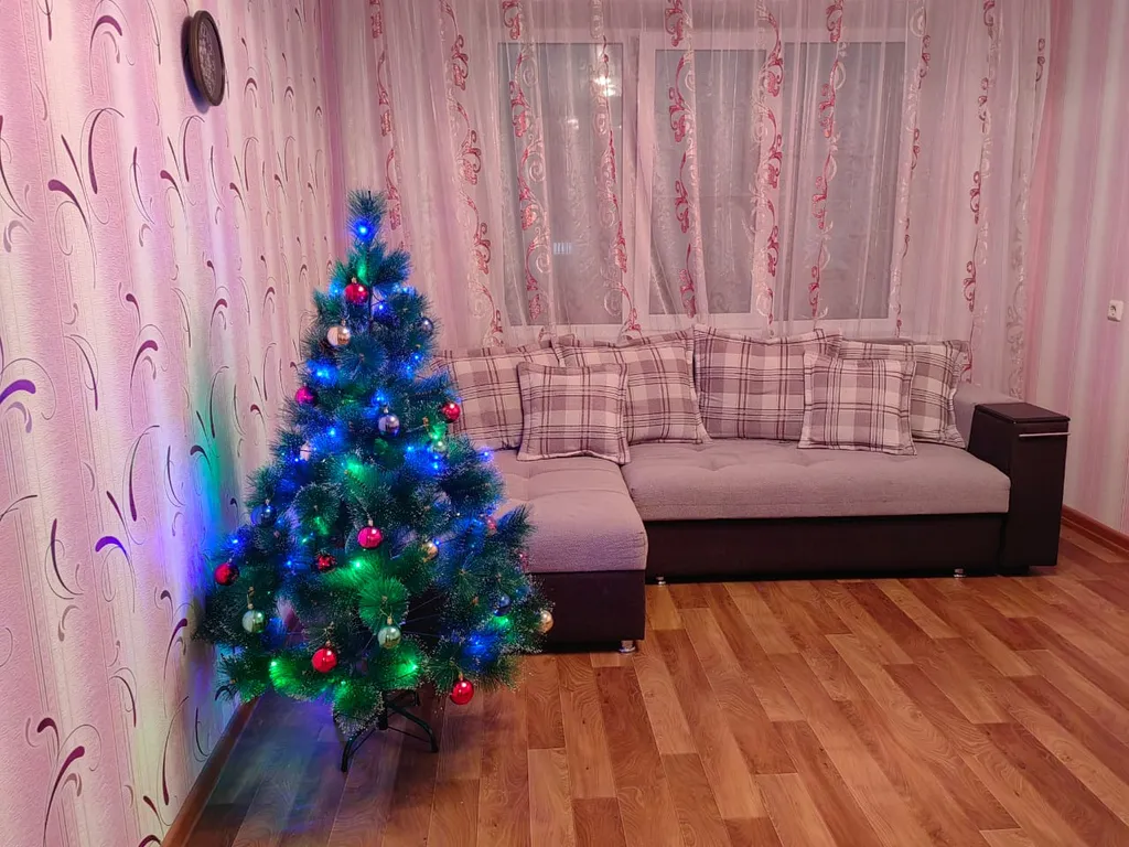 Просторная квартира с балконом