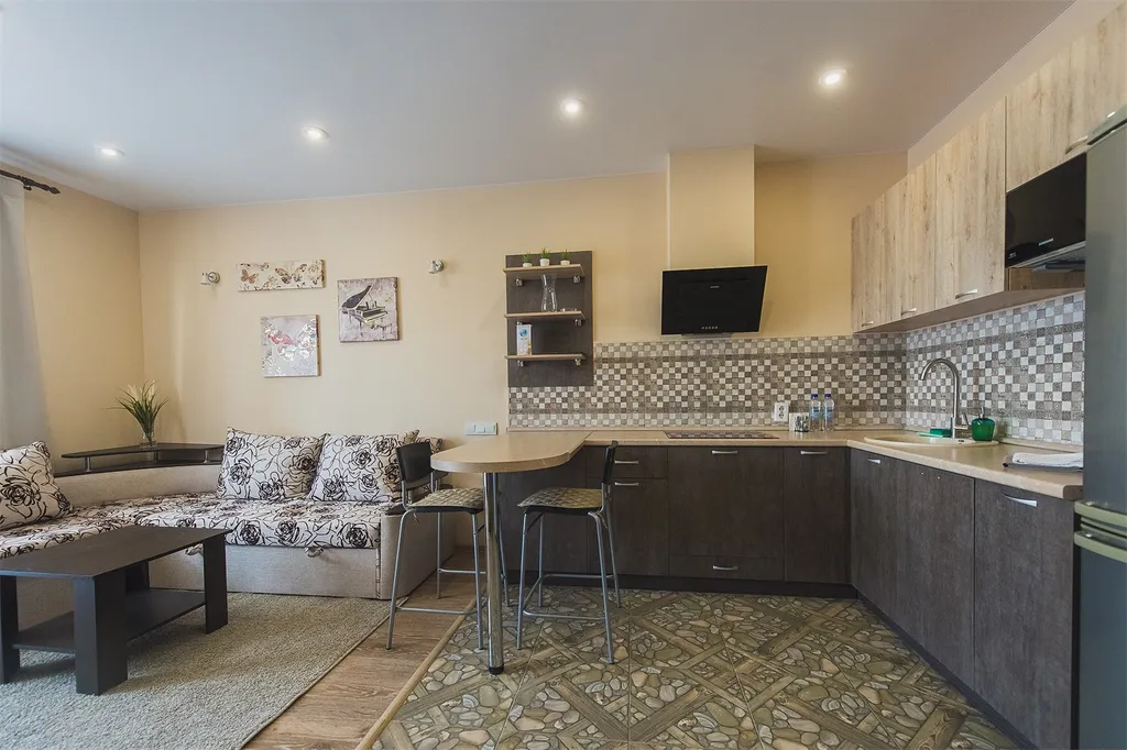 Стильные апартаменты Abri Luxe с видом на город