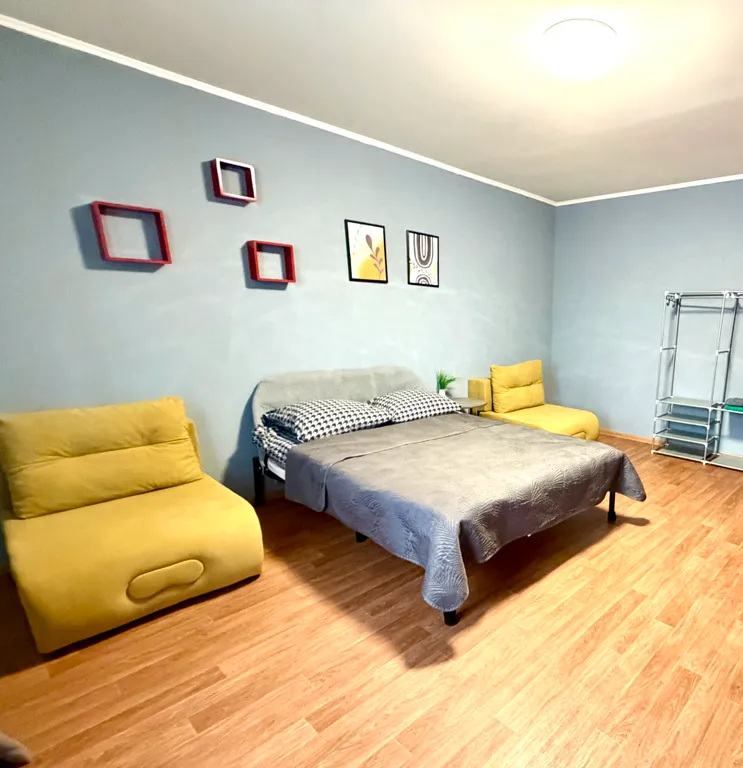 Просторная однокомнатная квартира — аренда посуточно в Пермь