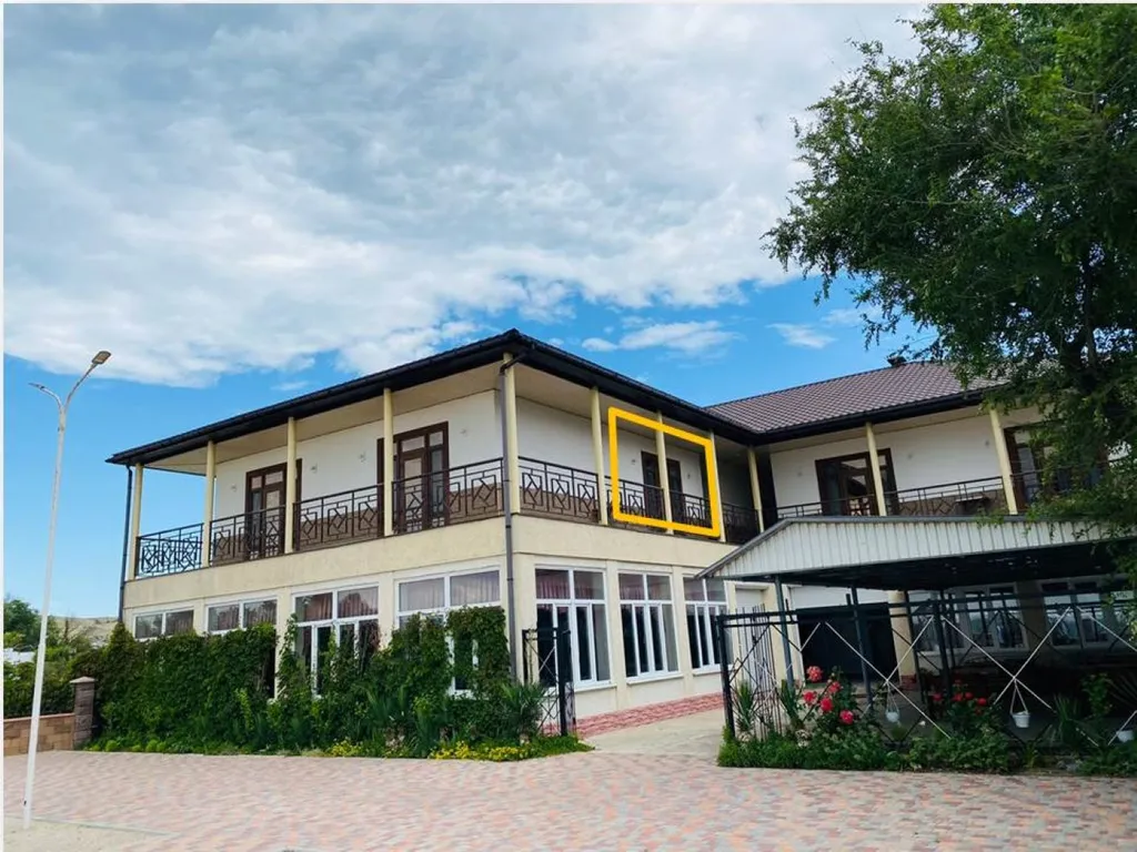 Номер семейный с боковой панорамой в первой линии азовского побережья