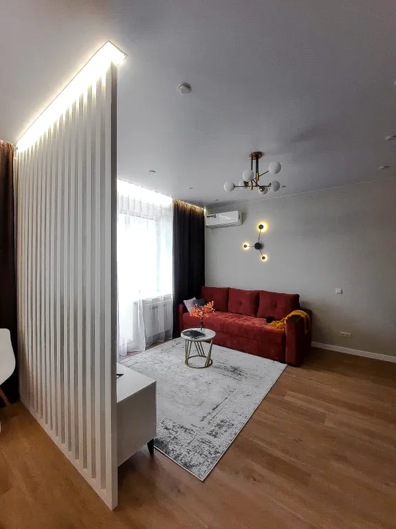 Уютная евродвушка в центре — до 4 гостей, Wi‑Fi, закрытая парковка.