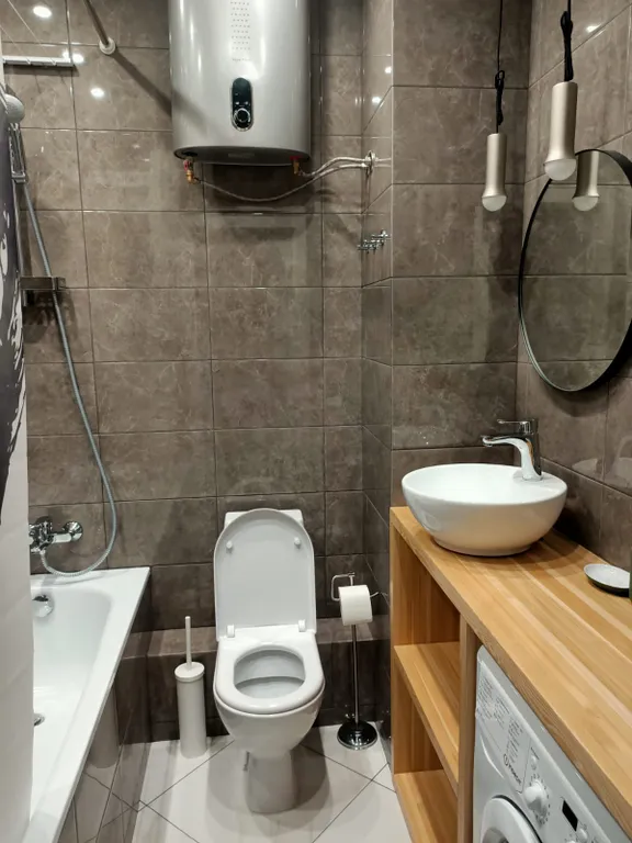 Светлая студия в скандинавском стиле