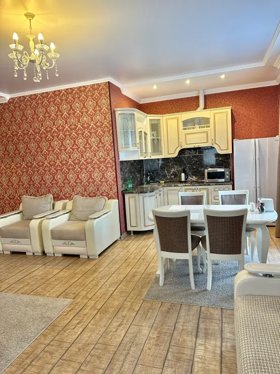 Квартира Квартира Уютный улучшенный двухкомнатный номер с кухней — Горячий Ключ