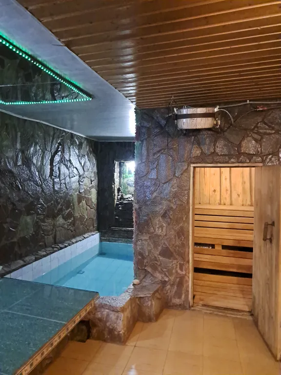 Дом Благодать в черте города с камином и баней на дровах