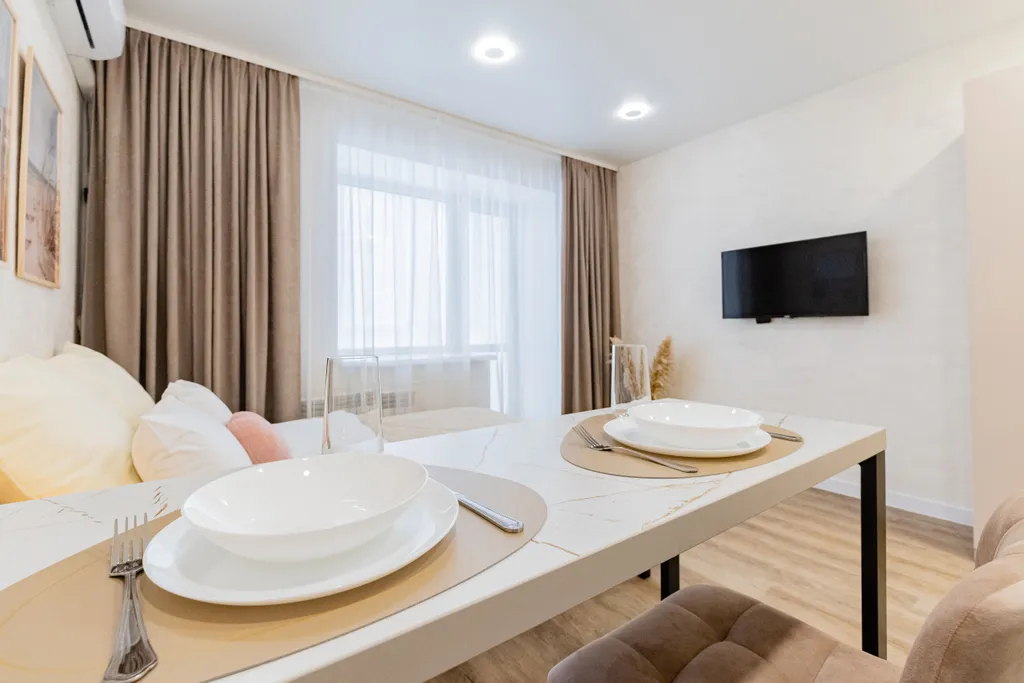 Уютная студия в Левобережном