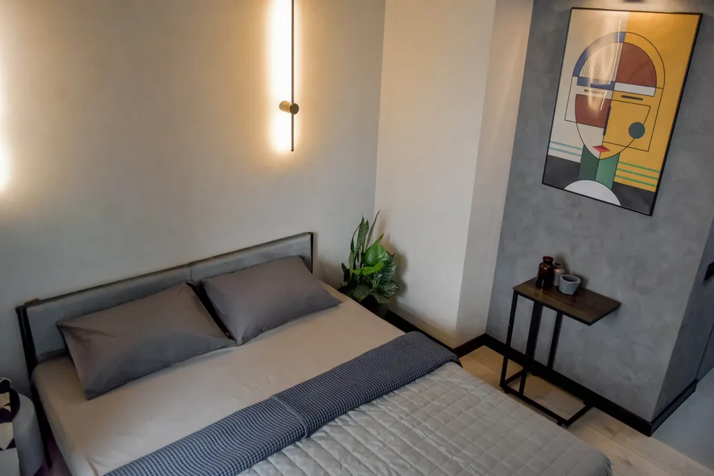 Шикарная студия Olga Boykova в стиле скандинавский лофт