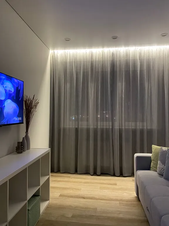 Современная двухкомнатная квартира в ЖК Кристалл