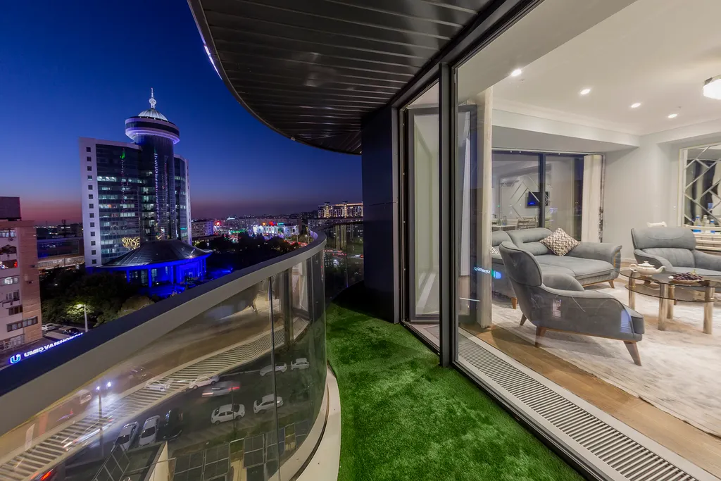 Современная квартира с панорамным видом, NRG U Tower