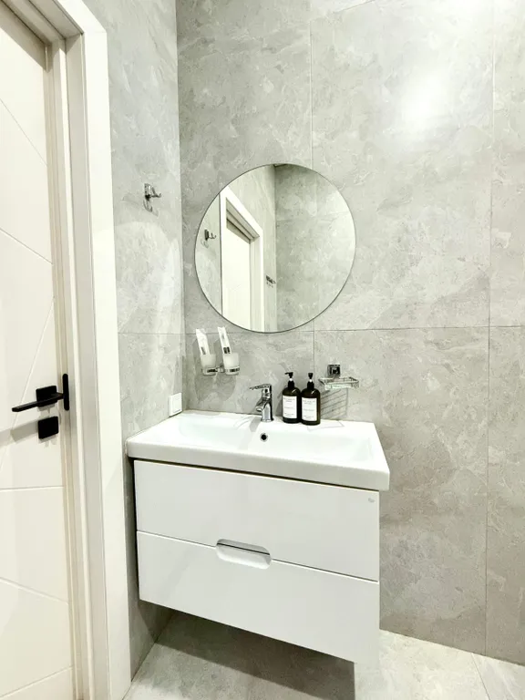 Квартира Стильная квартира с видом на город в ЖК Комфорт Сити — Алматы