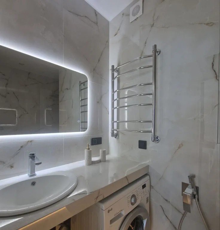 Комфортабельная евро трёхкомнатная, новая квартира