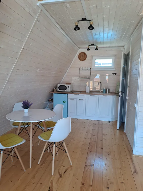 Уютный дом а-frame на Черноморском побережье