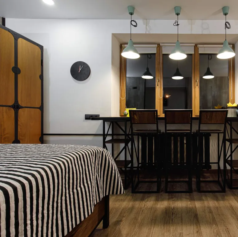 Уютная квартира в стиле лофт