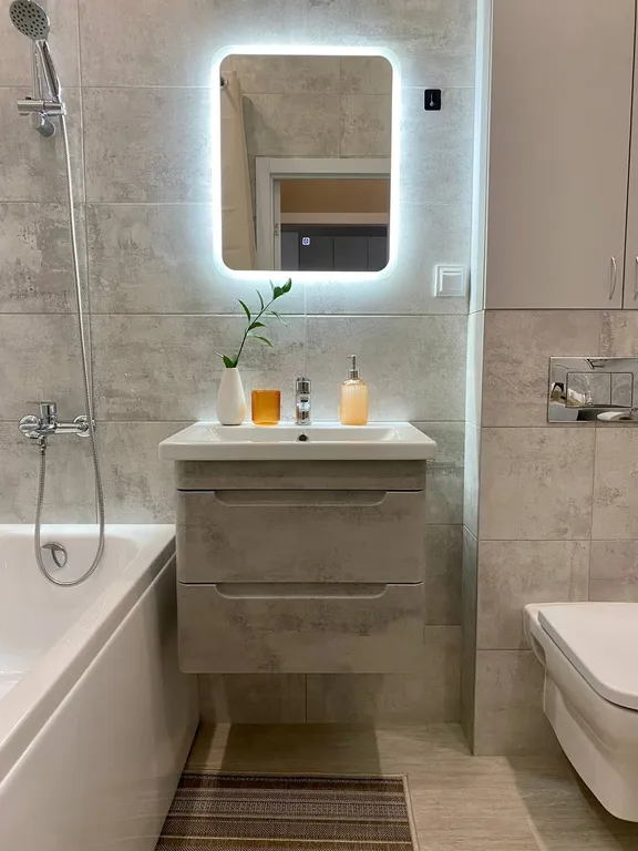 Евродвушка со своей террасой и высокими потолками