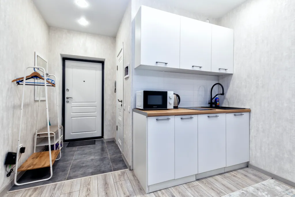 Светлая и современная 1-комнатная квартира