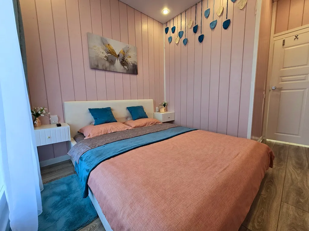 Семейный релакс-дом у реки с баней