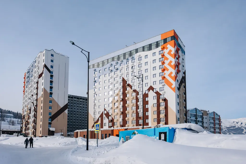 Квартира Квартира-студия до 4-х гостей в центре Шерегеша — Шерегеш