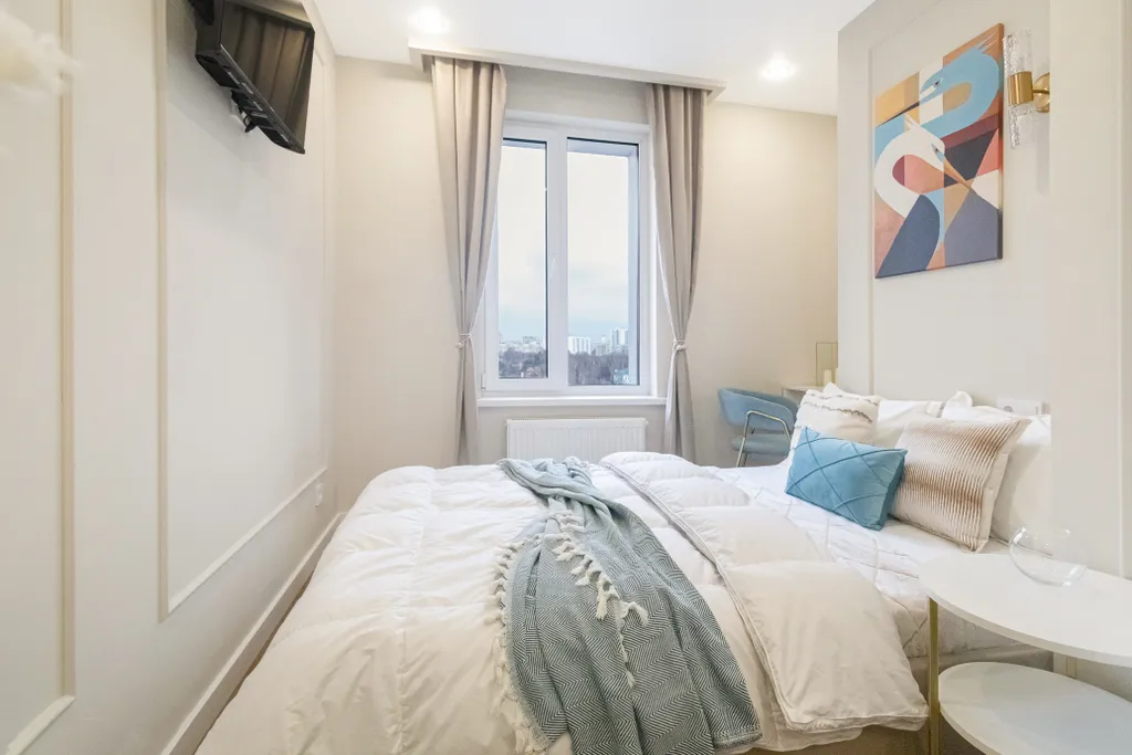 Квартира Квартира Новая студия рядом с пoликлиникoй Управления дeлами Прeзидeнта — Новоивановское