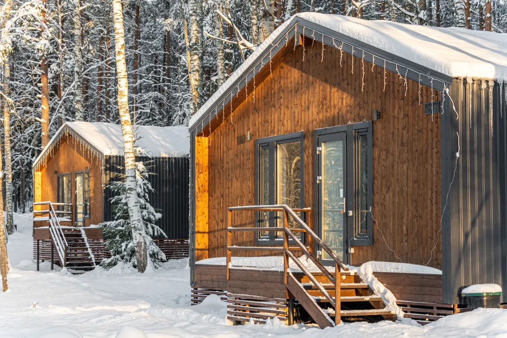 Дом с видом на лес