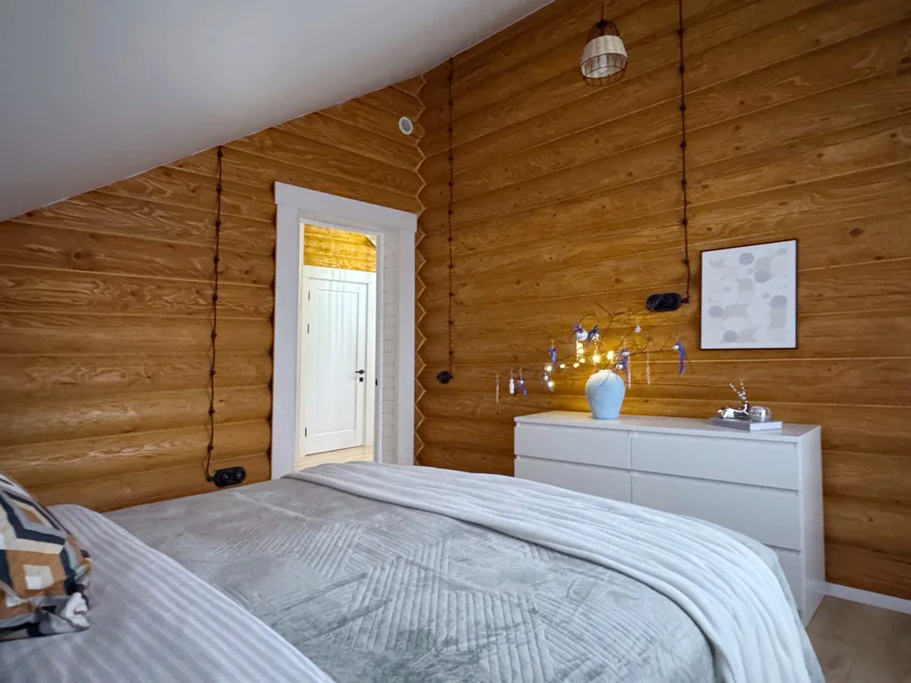 Дом с баней на берегу Москвы реки