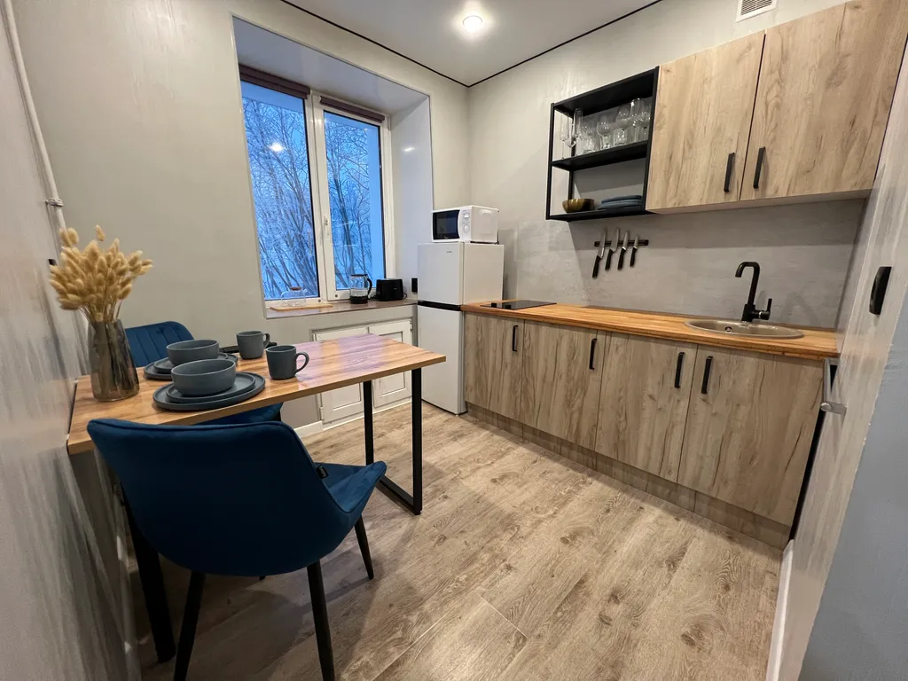 Однокомнатная квартира в центре города и видом на горы