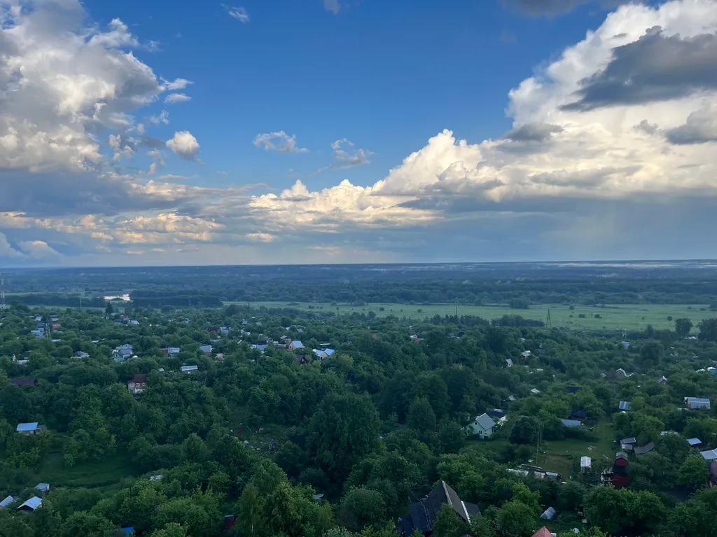 Уютная квартира с видом на пойму реки