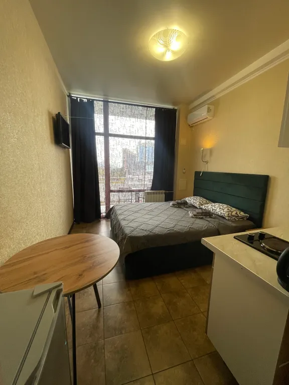 Квартира Уютная квартира студия с балконом и видом на море — Сочи