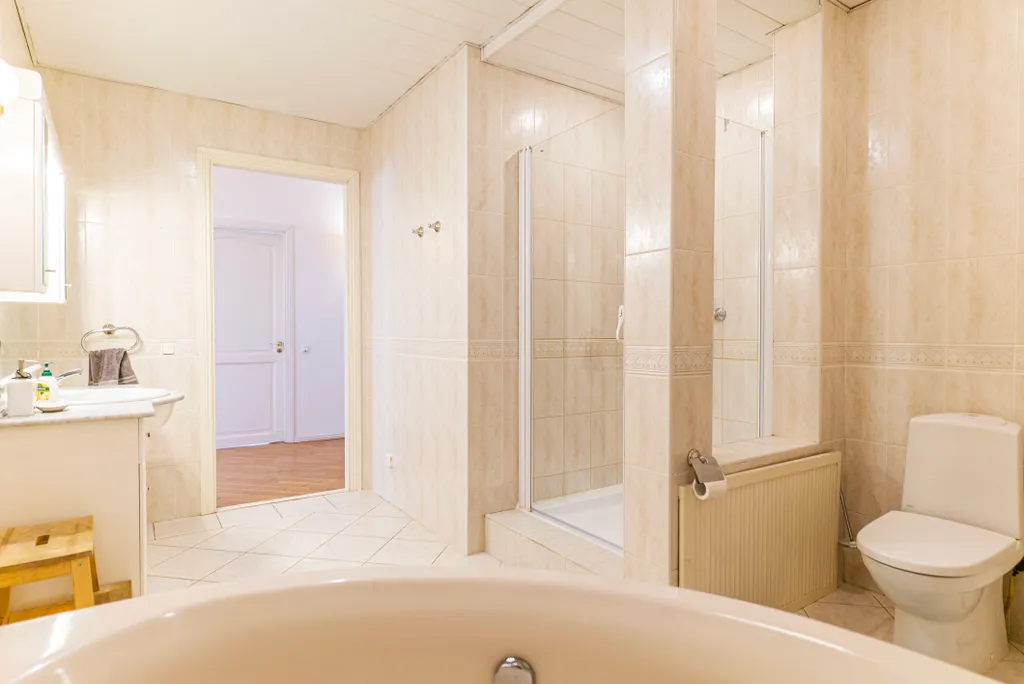 Квартира с большой гостиной с видом