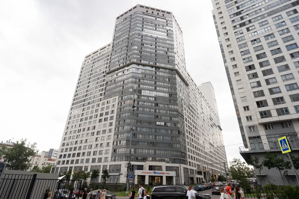 Квартира Квартира Студия рядом с метро Нагатинская — Москва