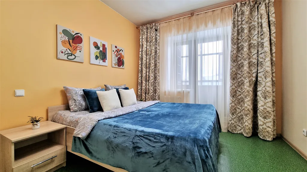 Квартира Апартамент добрый дом рядом с жк новин — Тюмень